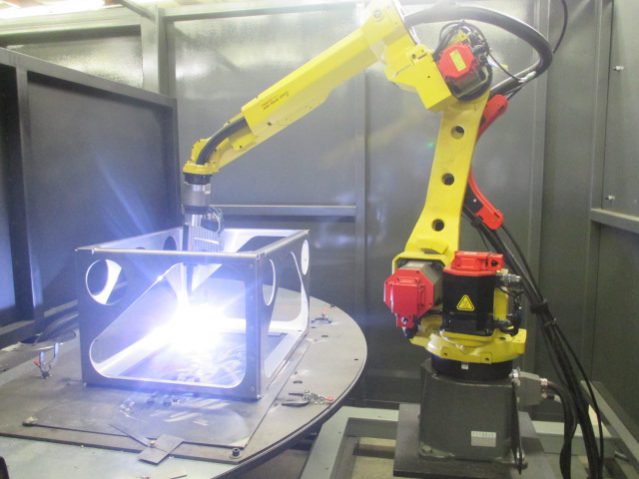 Robotic Welder – Amerson Precision Sheet Metal Robotic Welder - Amerson Precision Sheet Metal
